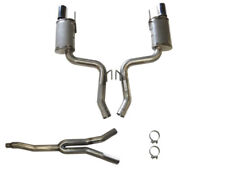 JBA Exhaust Cat Back Mustang 15-23 Ecoboost 2.3 Stainless S550 Dual 3 Inch SS picture
