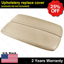 Fits 2005-2010 Acura RL Leather Center Console Lid Armrest Cover Trim Beige Tan picture