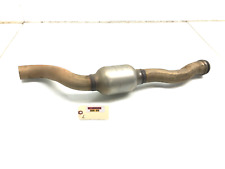2010-2011 MERCEDES BENZ E550 5.5L LEFT SIDE EXHAUST RESONATOR SET PIPE CUT OEM picture