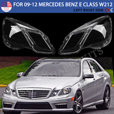 Headlight Headlamp Lens Cover For 2009-12 Mercedes-Benz W212 E250 E300 E350 E500 picture