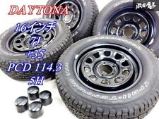 JDM Made in 22 years with burrs DAYTONA Daytona 16 inch 7J +35 PCD 11 No Tires picture