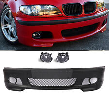 M-Tech  Style Front Bumper for BMW E46 323i 325i 328i 330i 99-06 W/ fog light picture