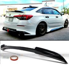 Fit 22 -24 Honda Civic Sedan SI RS Style  Glossy Black Trunk Wing Spoiler picture