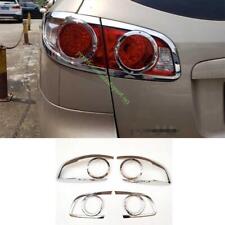 For Hyundai Santa Fe 2010-2011 2012 Chrome Rear Fog Light Eyelid Molding Frame picture