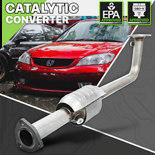 [HEAT SHIELD]Catalytic Converter Exhaust Down Pipe For Honda Civic EX 2001-2005 picture