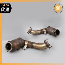 09-12 BMW F10 550i 750i 650i RWD Engine Exhaust Downpipes Right & Left Set OEM picture