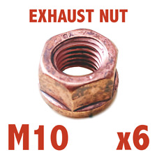 E30 Exhaust Flange Copper Nut M10 for BMW (x6) 325i 325e 318i M3 318is picture