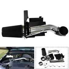 Cold Air Intake System+Heat Shield Kit For 99-06 GMC/Chevy V8 4.8L/5.3L/6.0L Bla picture