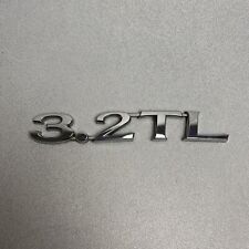 1999 - 2003 Acura TL Rear Trunk 3.2TL Emblem Logo Badge Chrome OEM picture