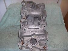 Weiand 8004 Aluminum Intake Manifold Small Block Chevy Dual Plane Used 350 Vega picture