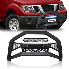 Bull Bar Push Bumper Grille Guard for 2005-2021 Nissan Frontier/2005-2015 Xterra picture