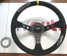 Sports Steering Wheel Suede Renault Jean Ragnotti R5 Turbo / Clio Etc 350mm/80mm picture