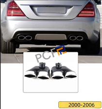 for Mercedes Benz W220 S430 S500 S320 Stainless Steel Rear Exhaust Muffler Tip picture