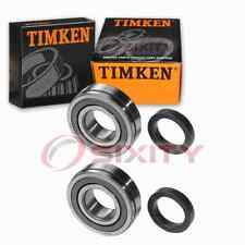 2 pc Timken Rear Wheel Bearings for 1957 Chevrolet Two-Ten Series Axle sm picture
