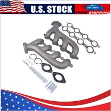 LS Swap Cast Iron Manifold Headers w/ Gasket for Chevy LS1 LS2 LS3 4.8 5.3 6.0L picture