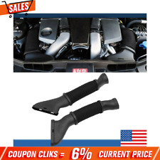 2PCS Air Cleaner Intake hose Left & Right Side For Mercedes W166 GL550 GL450 picture