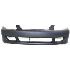 Front Bumper Cover For 99-2000 Mazda Protege w/ fog lamp holes Primed picture