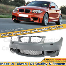 1M Style Front Bumper kit For 08-13 BMW 1 Series E82 E88 135i 128i With Air Duct picture