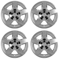 4 New CHROME 07-12 MALIBU G6 AURA 17' Bolt On hubcaps 5 Spoke Rim Wheel Covers picture