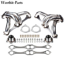 Stainless Hugger Headers For Chevy Small Block SB V8 262 265 283 305 327 350 400 picture