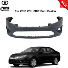 Fit For 2010 2011 2012 Ford Fusion Front Bumper Cover Fascia Primed Plastic picture