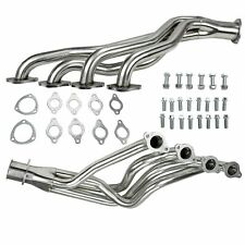 Fits 68-72 BBC Chevy 396 427 Chevelle Camaro Heavy Duty Headers Silver coated picture