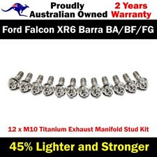 Titanium Exhaust Manifold Stud Kit For Ford Falcon XR6 Barra BA/BF/FG 4.0L picture