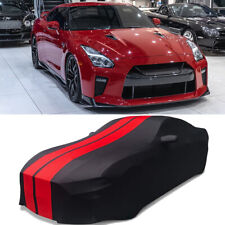 For Nissan GT-R Premium Coupe 09-21 Indoor Car Cover Dustproof Satin Stretch Red picture