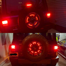 AUXITO Spare Tire Brake Light Tail Light For Jeep Wrangler 86-2019 LED 3rd Lamp picture