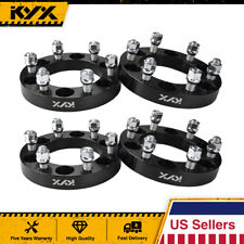 4pc 1 Inch 6 Lug For Chevy GMC Wheel Spacers Adapters | 6x5.5 to 6x5.5 14x1.5 picture
