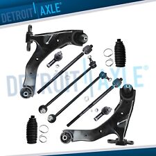Front Lower Control Arms Tie Rods Sway Bars Kit for 2003 - 2008 Hyundai Tiburon picture