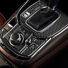 Real Carbon Fiber Car Gear Shift Panel Cover Trim For 2016-2023 Mazda CX-9 picture
