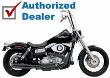 Bassani Black Road Rage B1 II Power 2 into 1 Upsweep Exhaust System Harley Dyna picture