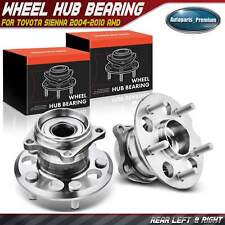 Rear LH & RH Wheel Bearing Hub Assembly for Toyota Sienna 2004-2010 AWD Non-ABS picture