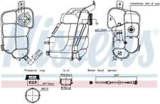 Balancing tank, coolant NISSENS 996318 for S80 II (124) 2.4 2006-2009 picture