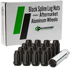 Black Lug Nuts for 1991-1995 Hyundai Scoupe with Aftermarket Wheels picture