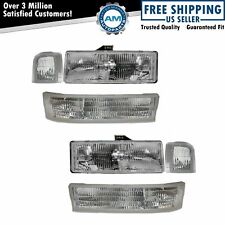 Headlight Parking Marker Lamp Light Kit Set of 6 for 95-05 Chevy Astro Van New picture