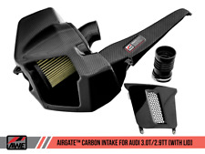 AWE AirGate Carbon Fiber Intake With Lid for 18-21 Audi RS 5 / S4 / S5 picture