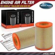 2Pcs Engine Air Filter for Chevrolet Trailblazer 2002-2009 GMC Envoy Saab Buick picture