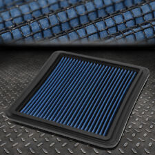 FOR 06-15 MITSUBISHI L200/TRITON RECLEANABLE DROP-IN PANEL DRY AIR FILTER BLUE picture