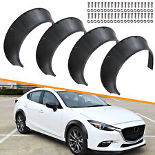 4 Car Fender Flares Wheel Arches Extra Wide Body Kit Fits for Mazda 2,3,6 MX-3,5 picture