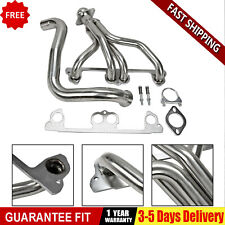 NEW 1× Exhaust Stainless Header Kit Manifold For 97-99 Jeep Wrangler TJ 2.5L L4 picture