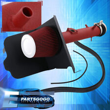 For 05-11 Toyota Tacoma 4.0L V6 Red Piping Cold Air Intake + Filter Heat Shield picture