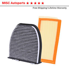 Engine & Cabin Air Filter for 2012+AMG E63 SL63 CLS63 SL550 E550 picture
