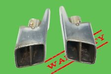 06-09 mercedes w164 ml350 EDITION exhaust mufflers muffler tips chrome pair picture