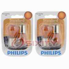 2 pc Philips Front Inner Turn Signal Light Bulbs for Saab 9-3 9-5 1999-2007 ih picture