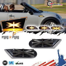 For Mini Cooper Clubman UK Style Front Side Marker Turn Signal Amber LED Lights picture