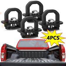 4Pcs Truck Bed Tie Downs Pickup Anchors Side Wall Hook Rings for GMC Chevy Car picture