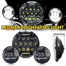 For VN Vulcan Classic Nomad Drifter 1500 7inch LED Headlight+fog lights picture