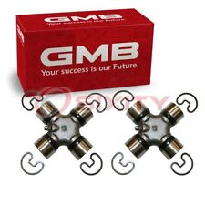2 pc GMB Rear Shaft All Universal Joints for 1955-1957 Chevrolet Two-Ten xf picture